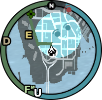 GTA 4 : Votre radar, lors d'une poursuite